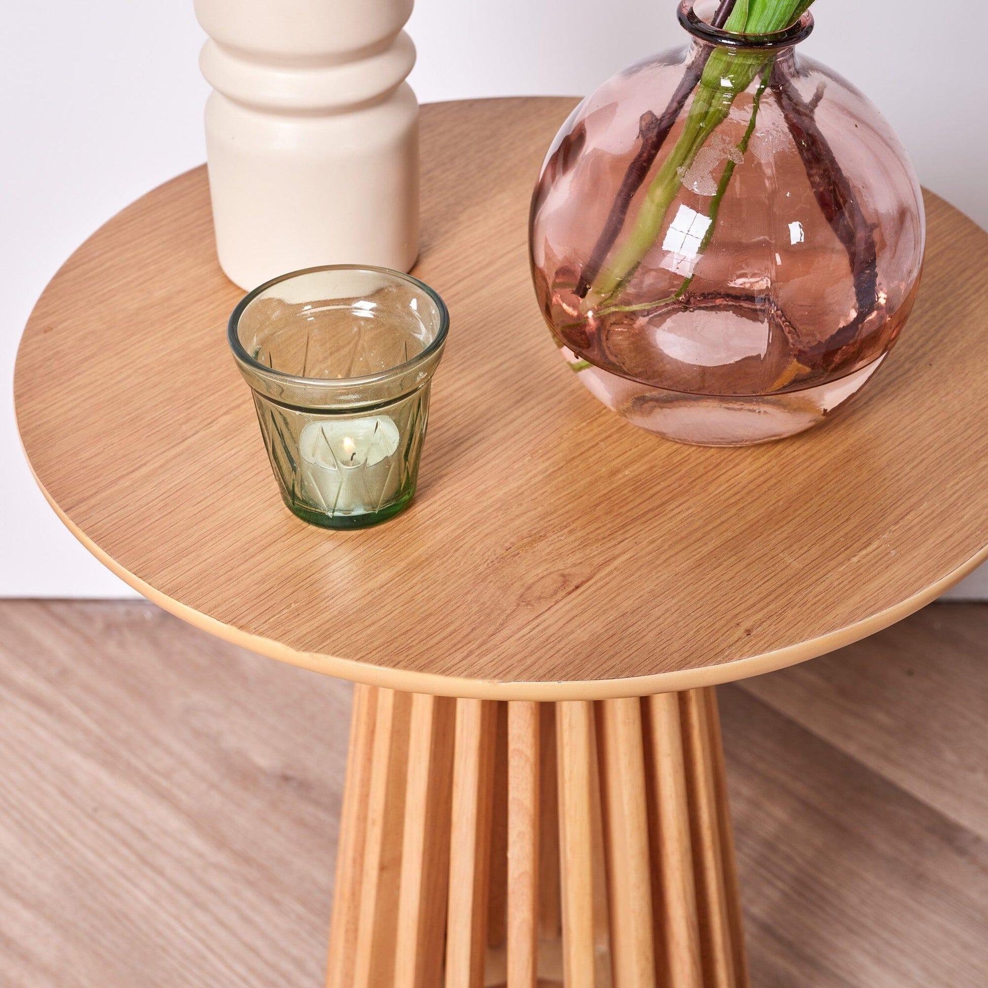 Willow Side Table Natural - Laura James