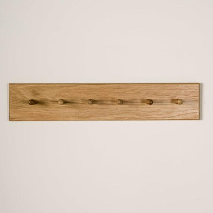 Willow Wooden Coat Rack - Oak