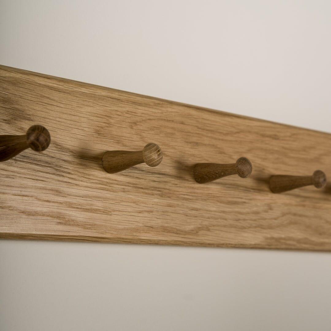 Oak wood coat rack sale