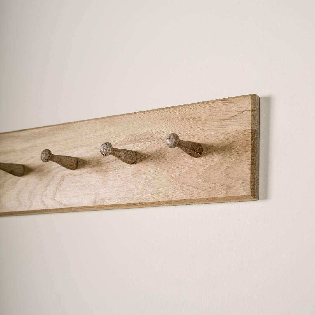 White wood coat hooks sale